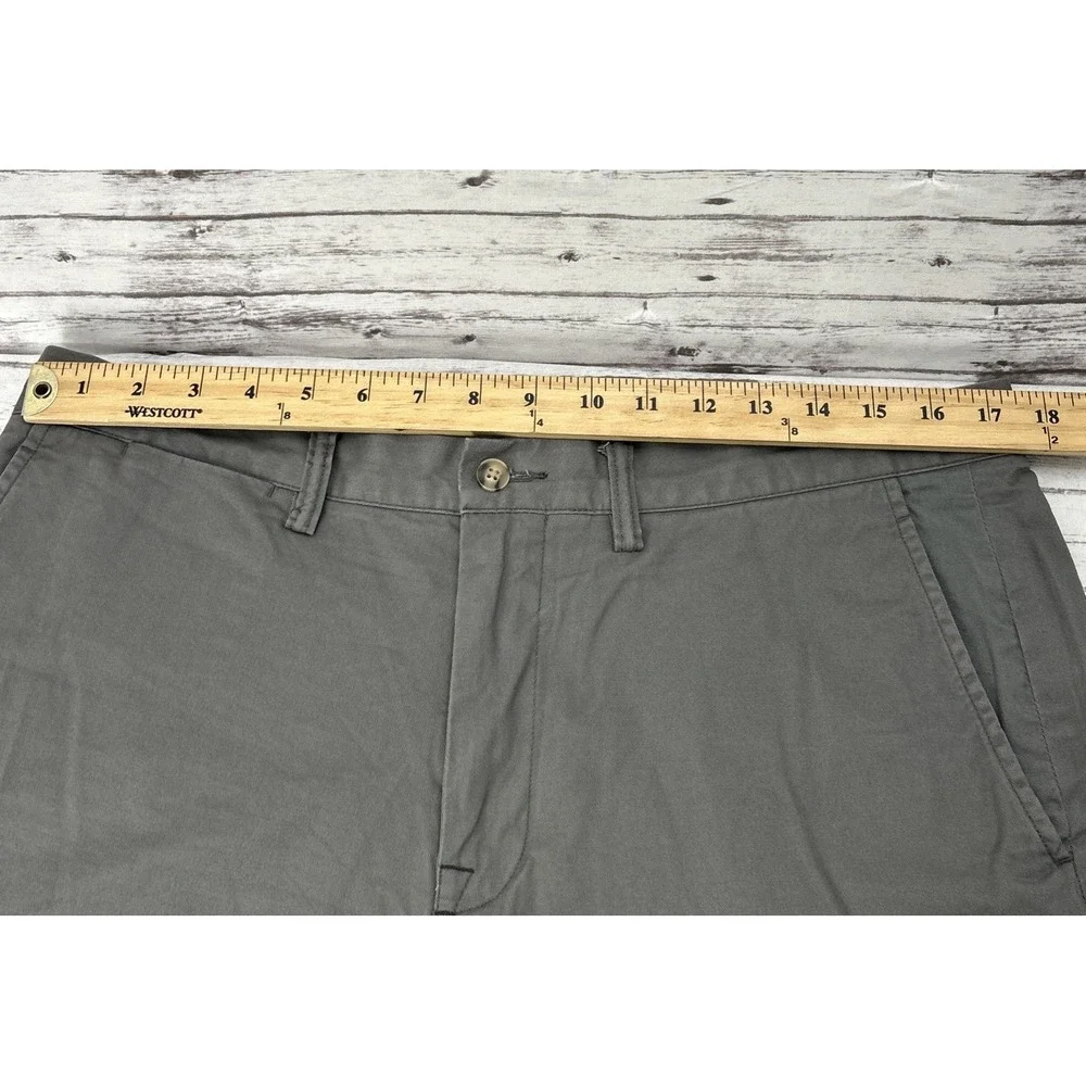 Polo Ralph Lauren Stretch Straight Fit Chino Pants Men 34x29 Gray Cotton Twill